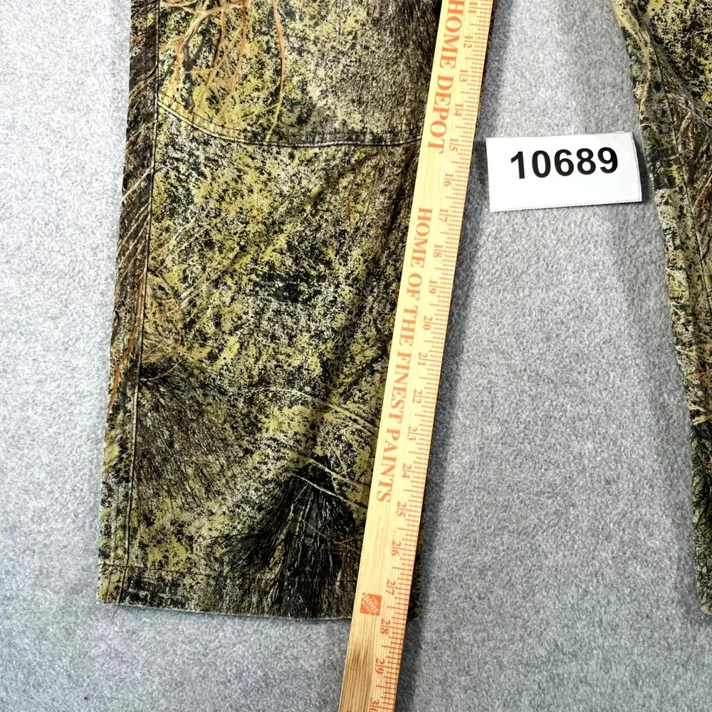 Game Winner Cargo Pants Mens Medium Multicolor Camotree Cotton Hiking Camping